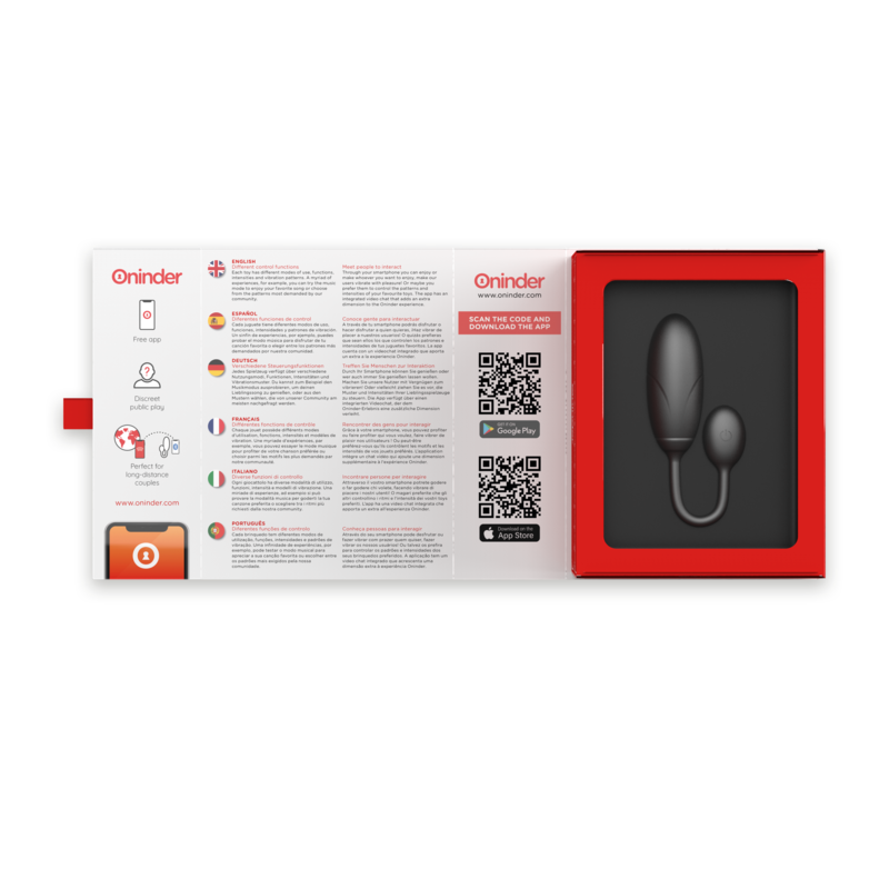 Oninder - Denver Huevo Vibrador Rosa 7 X 2.7 Cm - App Gratuita 15 Oninder - Denver Huevo Vibrador Rosa 7 X 2.7 Cm - App Gratuita - Imagen 15