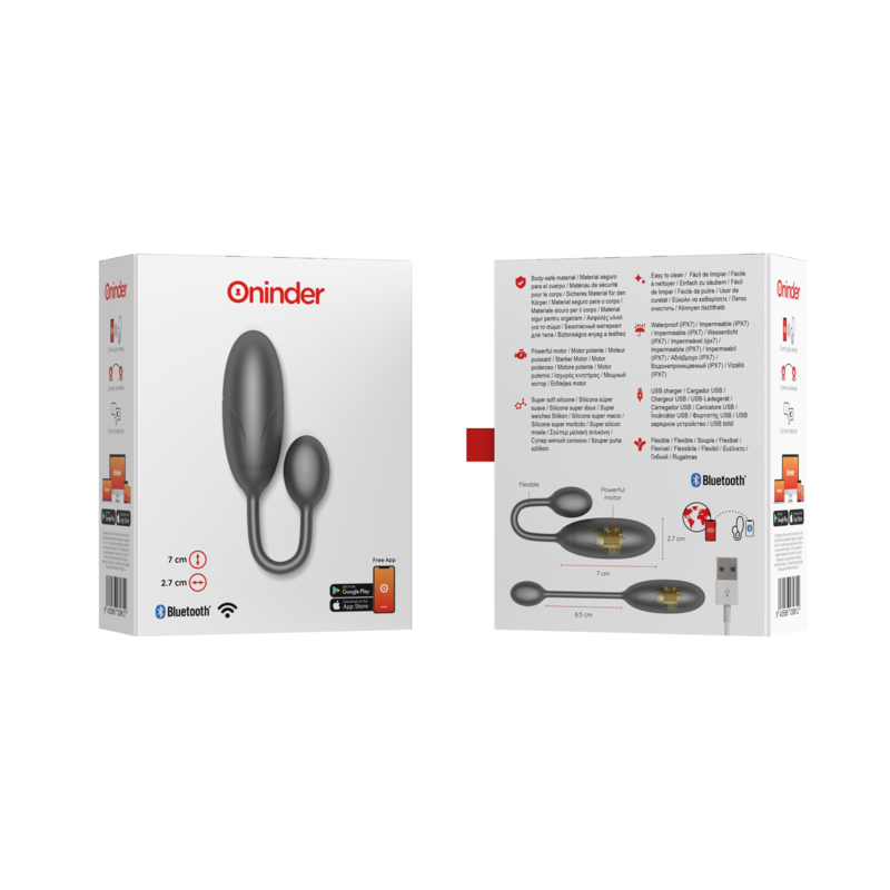 Oninder - Denver Huevo Vibrador Rosa 7 X 2.7 Cm - App Gratuita 16 Oninder - Denver Huevo Vibrador Rosa 7 X 2.7 Cm - App Gratuita - Imagen 16