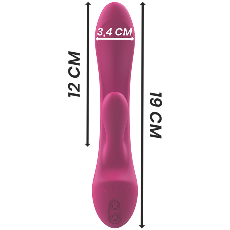 Intense - Luigi Vibrador Rabbit Silicona Liquida Rosa 6 Intense - Luigi Vibrador Rabbit Silicona Liquida Rosa - Imagen 6