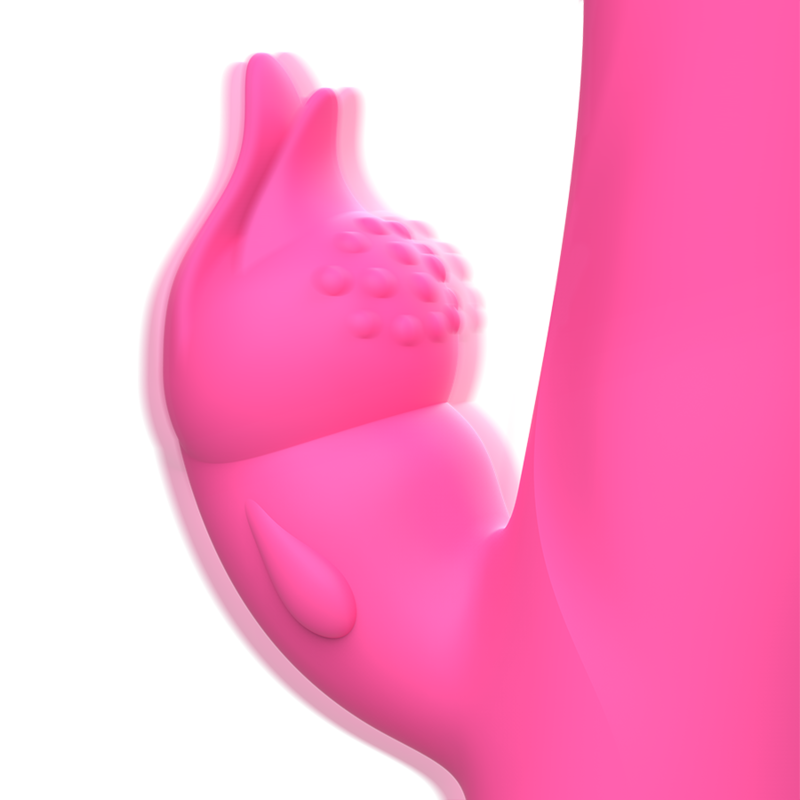 Intense - Julio Vibrador Rabbit Silicona Rosa 4 Intense - Julio Vibrador Rabbit Silicona Rosa - Imagen 4