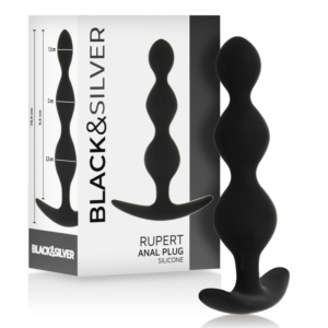 Black&silver - Rupert Cadena Bolas Anales 10 Cm