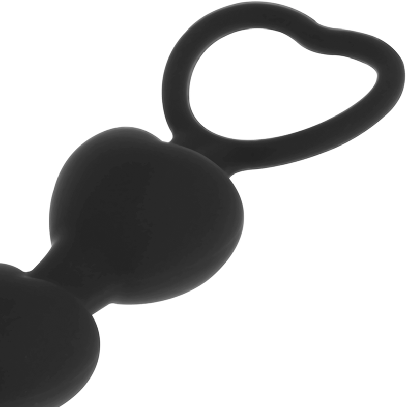 Black&Amp;Silver - Mila Cadena Anal De Corazones 18 Cm 3 Black&Amp;Silver - Mila Cadena Anal De Corazones 18 Cm - Imagen 3
