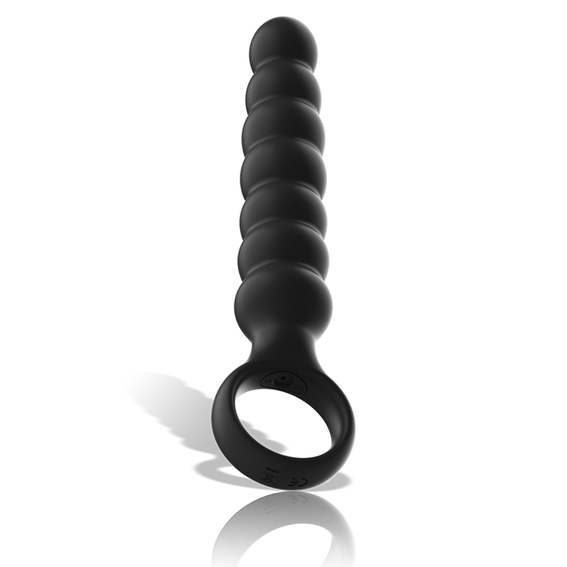 Black&Amp;Silver - Bob Potente Vibrador Dilatador Anal Silicona 2 Black&Amp;Silver - Bob Potente Vibrador Dilatador Anal Silicona - Imagen 2