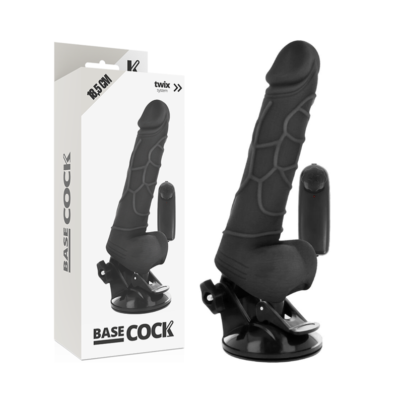 Basecock - Vibrador Realistico Control Remoto Natural 18.5 Cm -O- 4Cm 6 Basecock - Vibrador Realistico Control Remoto Natural 18.5 Cm -O- 4Cm - Imagen 6