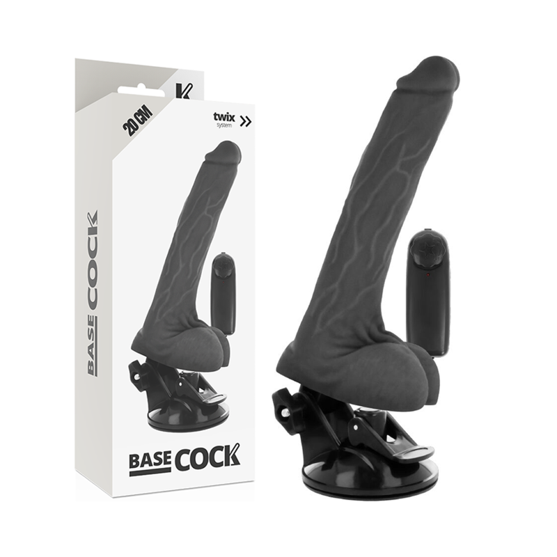 Basecock - Vibrador Realístico Control Remoto Natural Con Testículos 20 Cm -O- 4 Cm 6 Basecock - Vibrador Realístico Control Remoto Natural Con Testículos 20 Cm -O- 4 Cm - Imagen 6