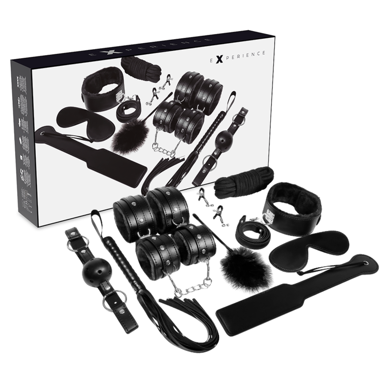 Experience - Bdsm Fetish Kit Serie Black 1 Experience - Bdsm Fetish Kit Serie Black