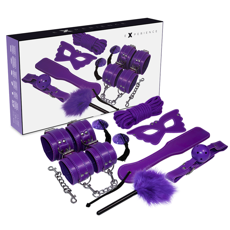 Experience - Bdsm Fetish Kit Serie Purple 1 Experience - Bdsm Fetish Kit Serie Purple