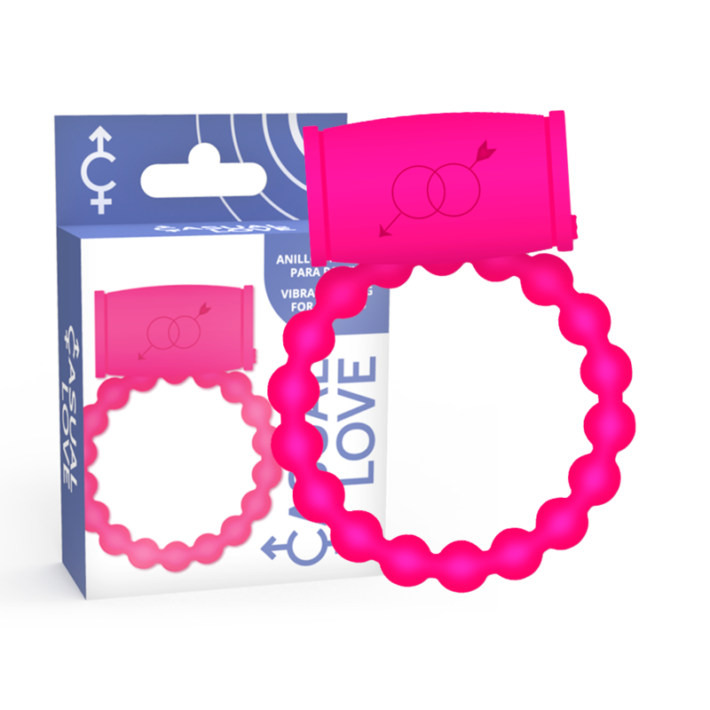Casual Love - 25 Anillo Vibrador Rosa 1 Casual Love - 25 Anillo Vibrador Rosa