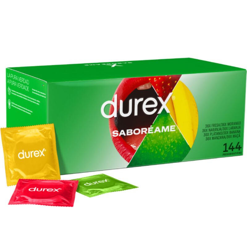 Durex - Pleasure Fruits 144 Unidades 1 Durex - Pleasure Fruits 144 Unidades