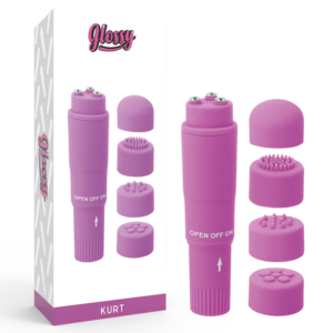 Glossy - Pocket Kurt Masajeador Lila