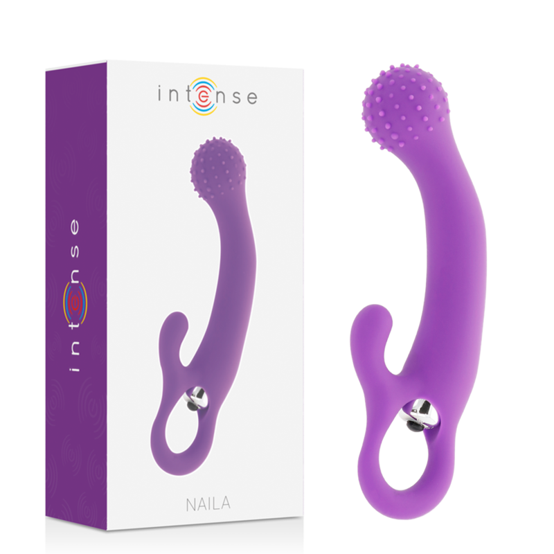 Intense - Naila Vibrating Silicone Lila 1 Intense - Naila Vibrating Silicone Lila