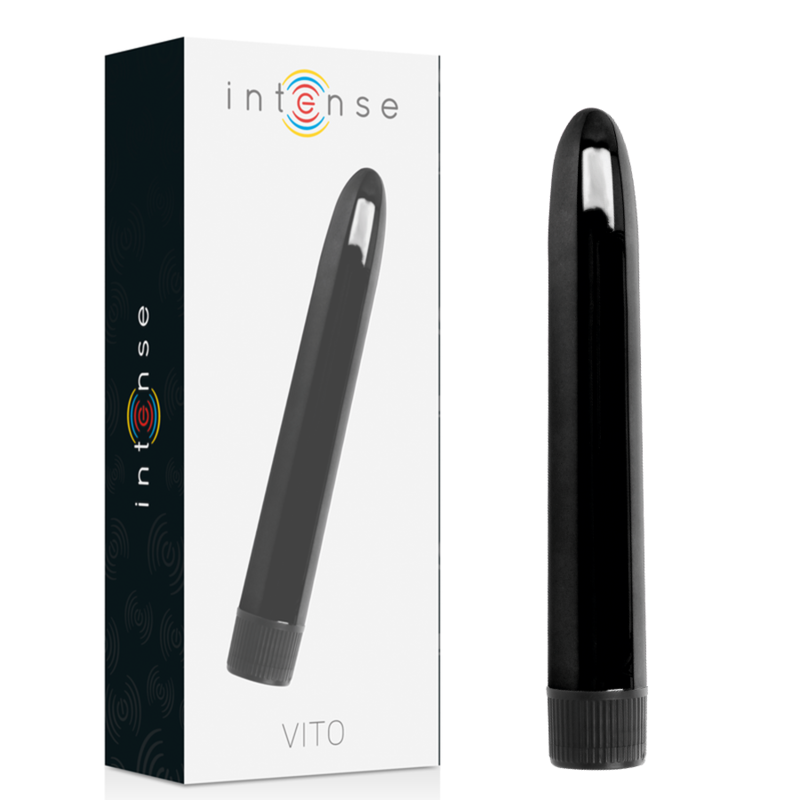 Intense - Vito Vibrador Negro 1 Intense - Vito Vibrador Negro