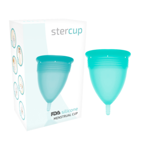 Stercup - Copa Menstrual Fda Silicona Aquamarina
