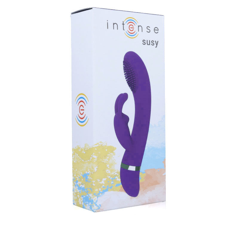 Intense - Susy Vibrador Oscilante Silicona Rabbit Lila 6 Intense - Susy Vibrador Oscilante Silicona Rabbit Lila - Imagen 6