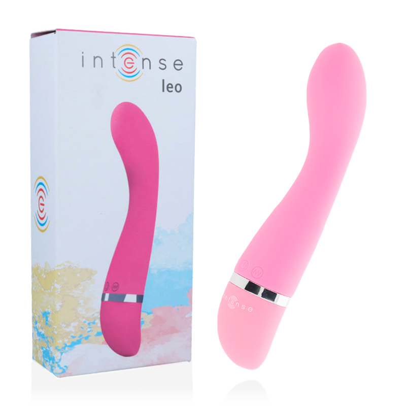 Intense - Leo Vibrador Rosa Silicon Luxe 1 Intense - Leo Vibrador Rosa Silicon Luxe
