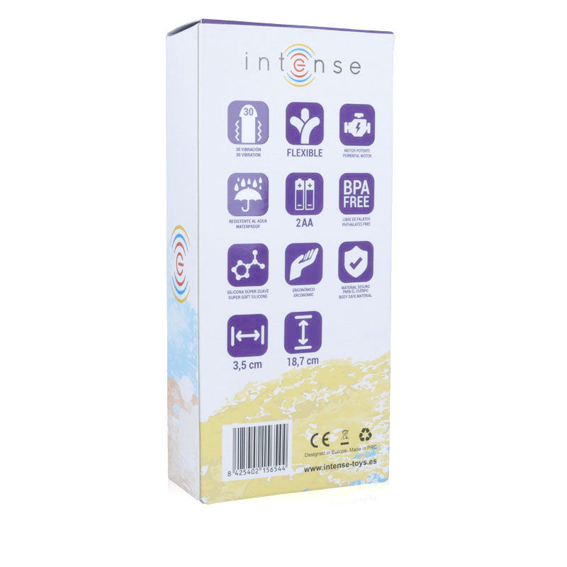 Intense - Leo Vibrador Lila Silicon Luxe 7 Intense - Leo Vibrador Lila Silicon Luxe - Imagen 7