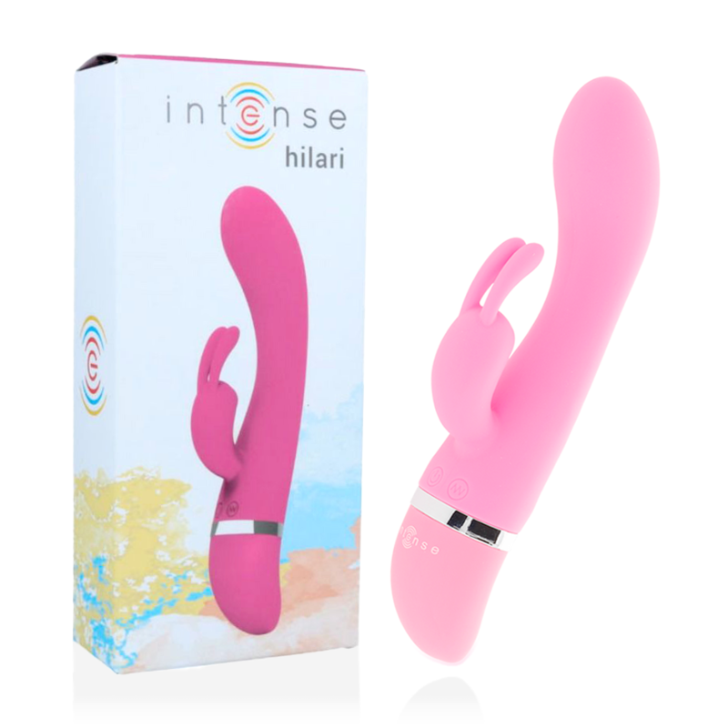 Intense - Hilari Vibrador Rosa Silicon Luxe 1 Intense - Hilari Vibrador Rosa Silicon Luxe