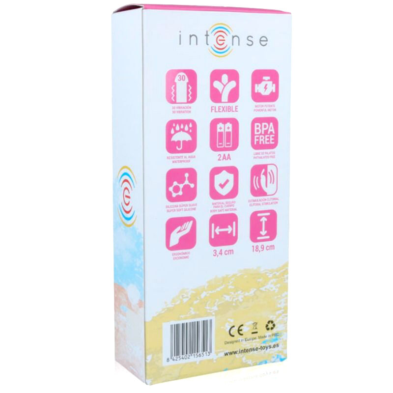 Intense - Hilari Vibrador Rosa Silicon Luxe 4 Intense - Hilari Vibrador Rosa Silicon Luxe - Imagen 4