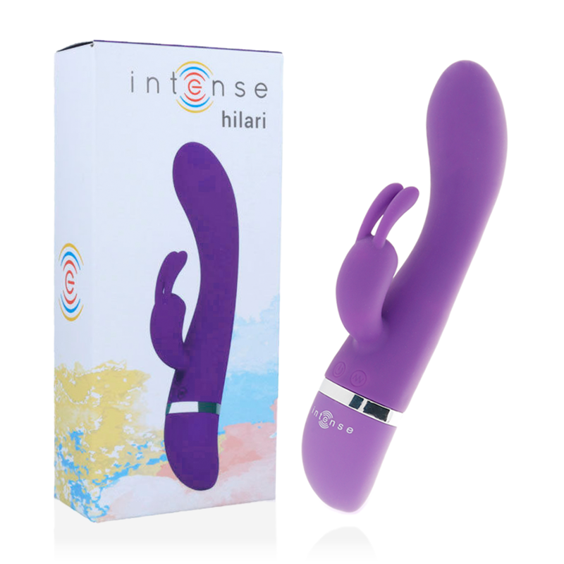 Intense - Hilari Vibrador Lila Silicona Luxe 1 Intense - Hilari Vibrador Lila Silicona Luxe