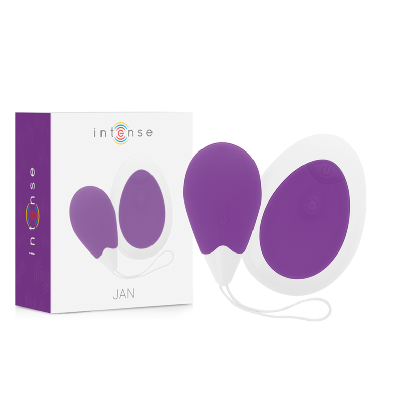 Intense - Jan Huevo Vibrador Control Remoto Lila 1 Intense - Jan Huevo Vibrador Control Remoto Lila