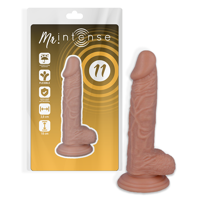 Mr Intense - 11 Pene Realístico 18 Cm -O- 3.8 Cm 1 Mr Intense - 11 Pene Realístico 18 Cm -O- 3.8 Cm