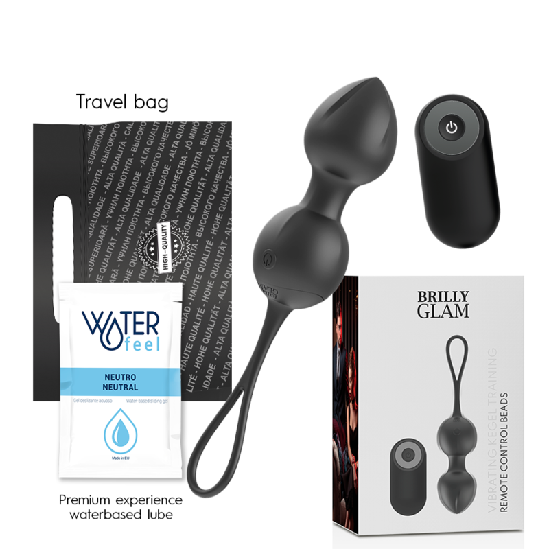 Brilly Glam - Vibrating Kegel Beads Control Remoto 2 Brilly Glam - Vibrating Kegel Beads Control Remoto - Imagen 2