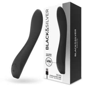 Black&silver - Kean Vibrador Touch Control