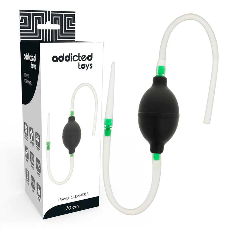 Addicted Toys - Kit Enema Negro 1 Addicted Toys - Kit Enema Negro