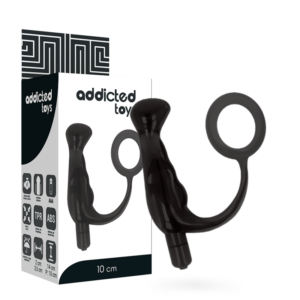 Addicted Toys - Vibrador Prostático Negro 10 Cm