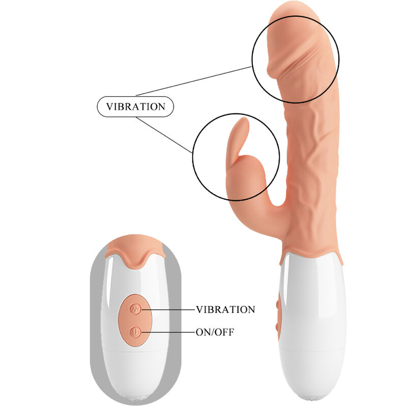 Pretty Love - Easter Bunny Vibrador Con Estimulador 8 Pretty Love - Easter Bunny Vibrador Con Estimulador - Imagen 8