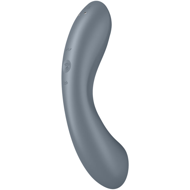 Satisfyer - Curve Trinity 1 Air Pulse Vibration Gris 15 Satisfyer - Curve Trinity 1 Air Pulse Vibration Gris - Imagen 15