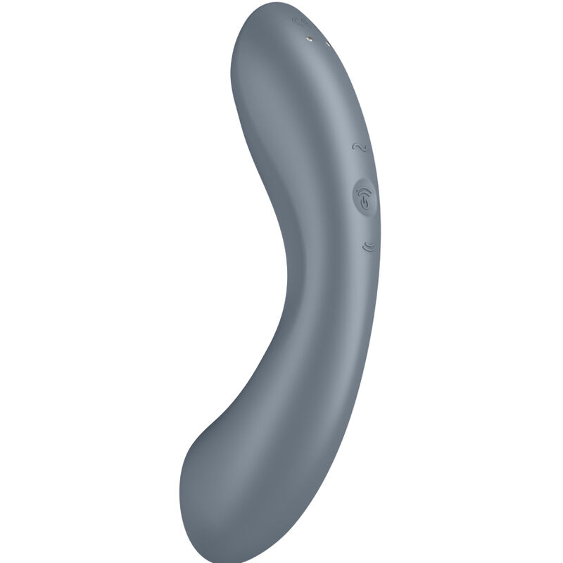 Satisfyer - Curve Trinity 1 Air Pulse Vibration Gris 19 Satisfyer - Curve Trinity 1 Air Pulse Vibration Gris - Imagen 19