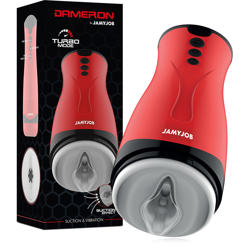 Jamyjob - Masturbador De Succión Y Vibración Dameron 1 Jamyjob - Masturbador De Succión Y Vibración Dameron