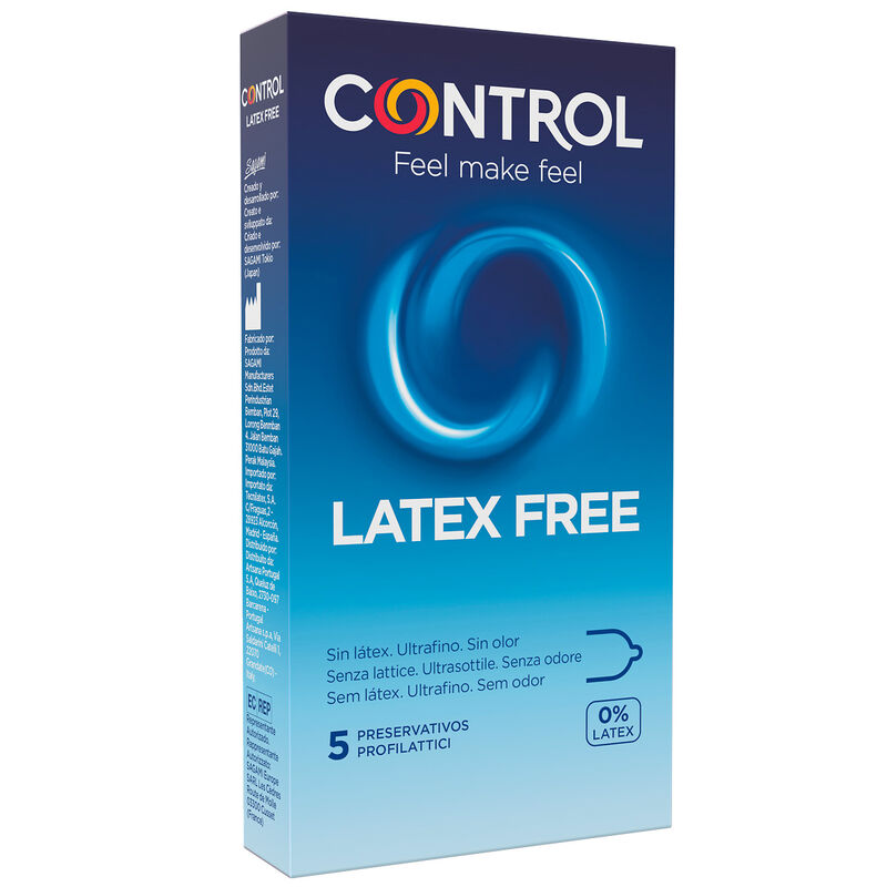 Control - Free Sin Latex Preservativos 5 Unidades 1 Control - Free Sin Latex Preservativos 5 Unidades