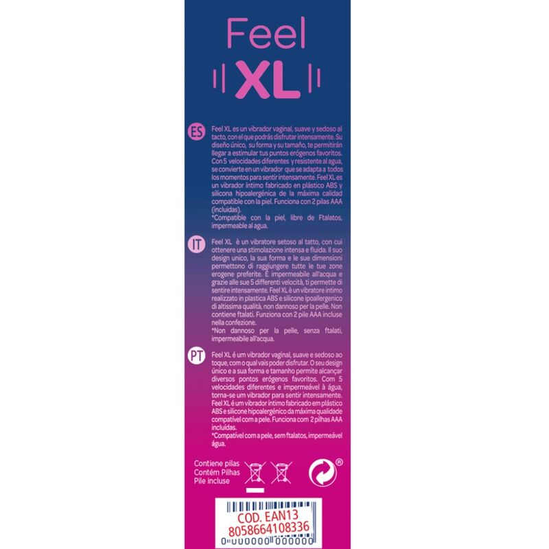 Control - Feel Xl Bala Vibradora 3 Control - Feel Xl Bala Vibradora - Imagen 3