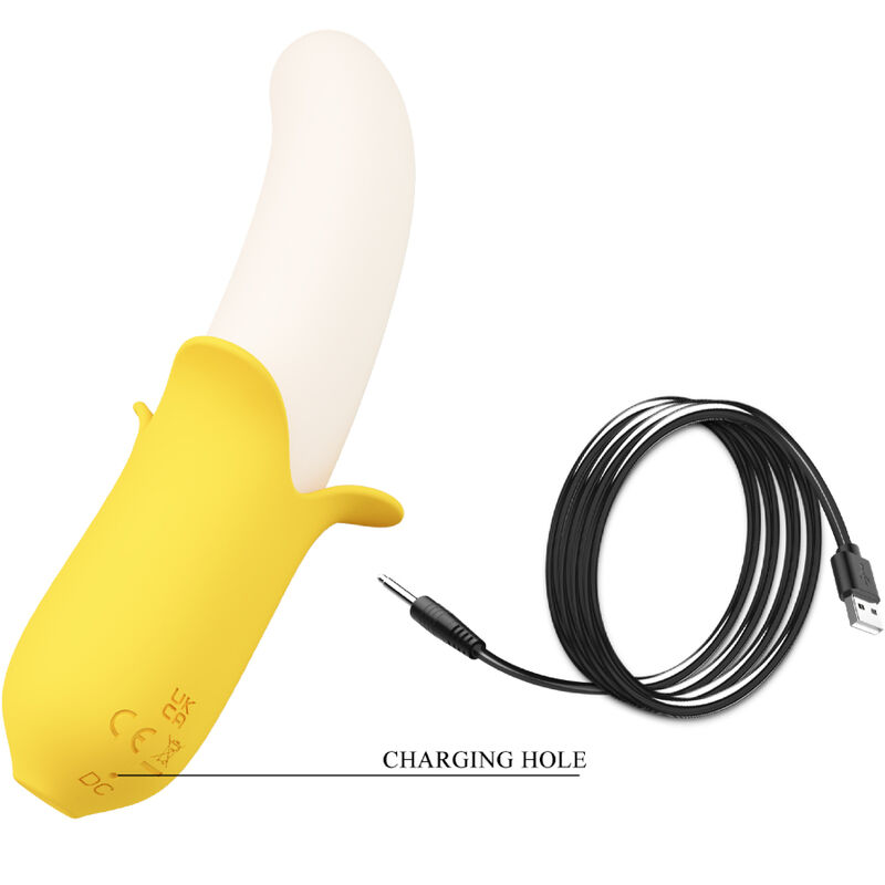 Pretty Love - Banana Geek Super Power 7 Vibraciones Up&Amp;Down Silicona Negro 5 Pretty Love - Banana Geek Super Power 7 Vibraciones Up&Amp;Down Silicona Negro - Imagen 5