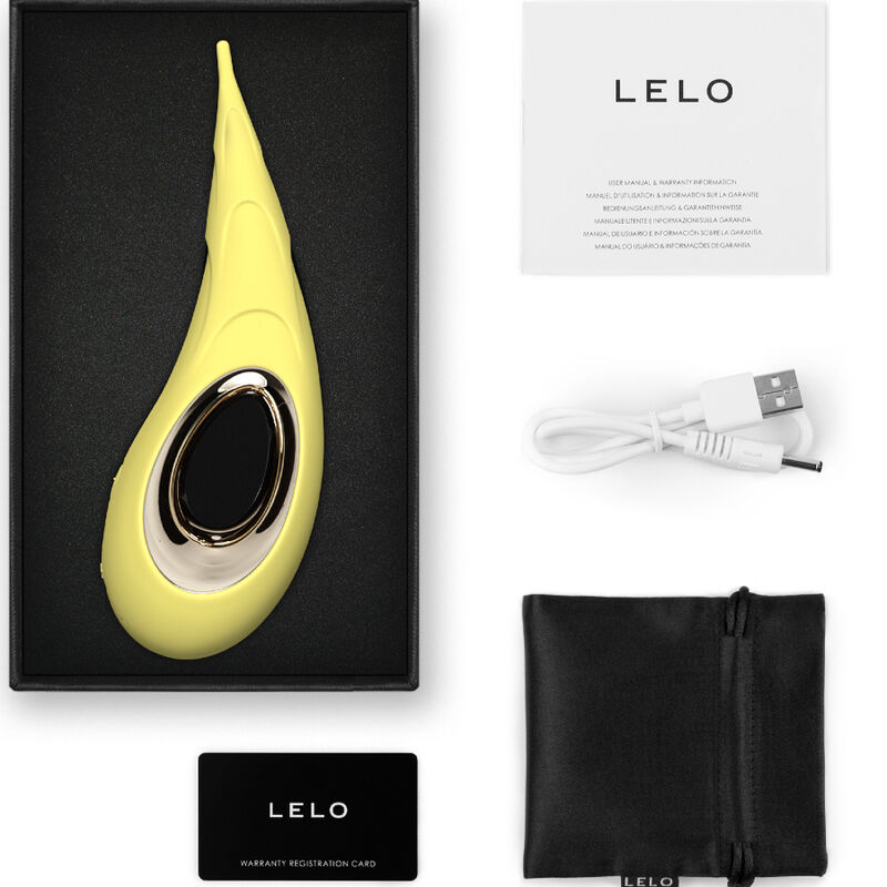 Lelo - Dot Cruise Estimulador De Clítoris Amarillo 5 Lelo - Dot Cruise Estimulador De Clítoris Amarillo - Imagen 5