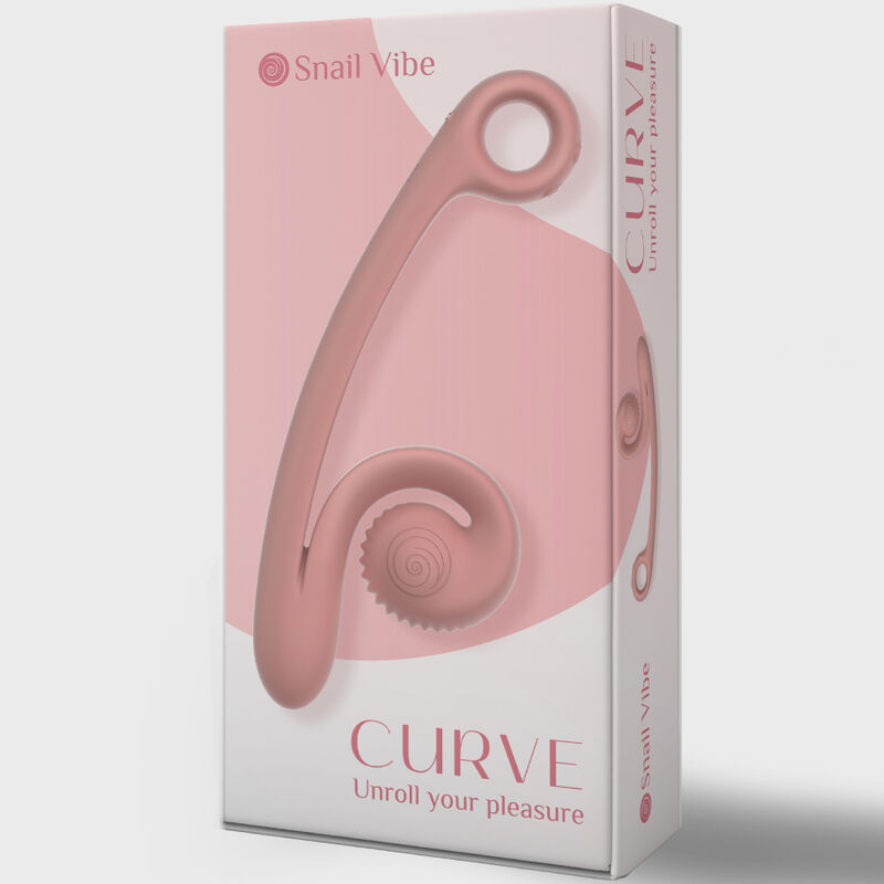 Snail Vibe - Curve Vibrador Naranja 14 Snail Vibe - Curve Vibrador Naranja - Imagen 14