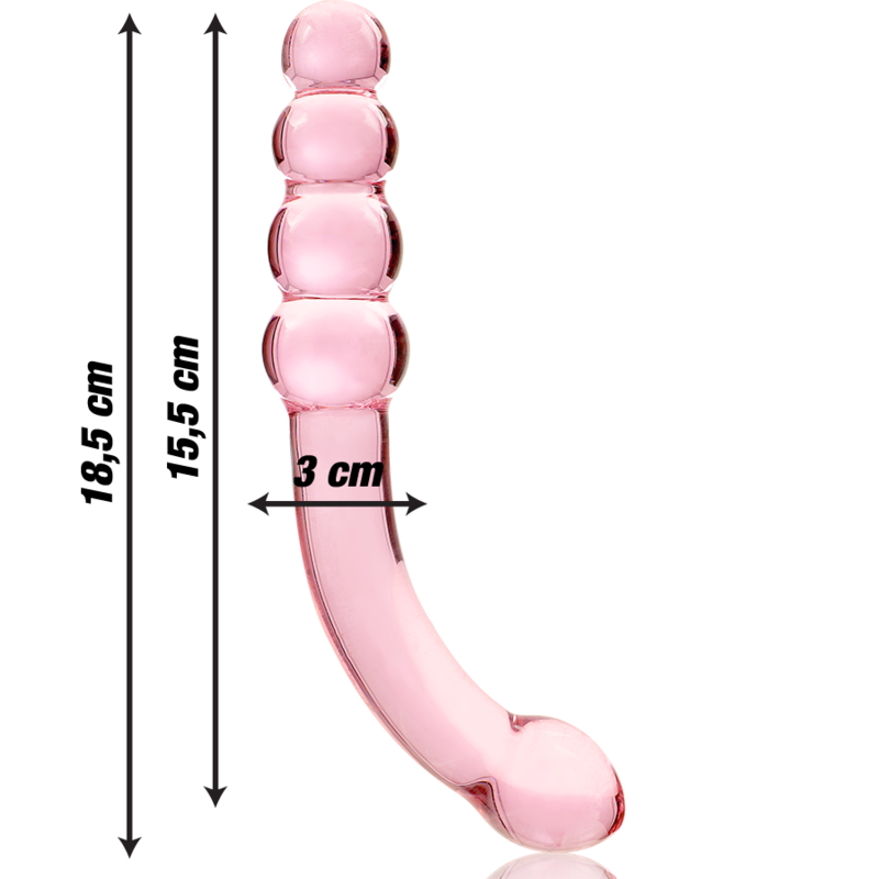 Nebula Series By Ibiza - Modelo 14 Dildo Cristal Transparente 18.5 Cm -O- 3 Cm 10 Nebula Series By Ibiza - Modelo 14 Dildo Cristal Transparente 18.5 Cm -O- 3 Cm - Imagen 10