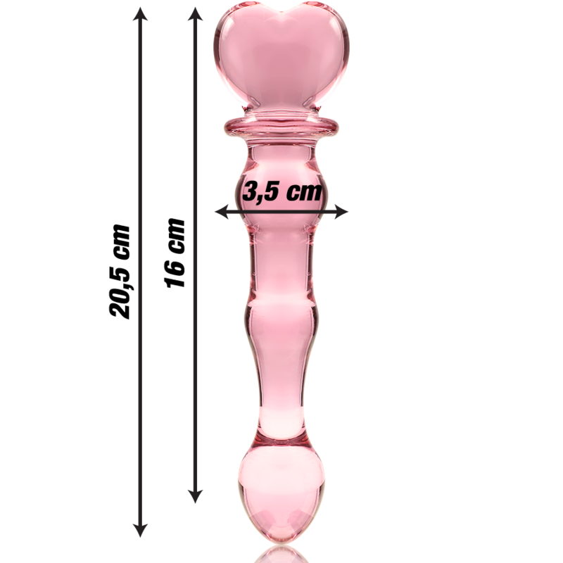 Nebula Series By Ibiza - Modelo 21 Dildo Cristal Transparente 20.5 Cm -O- 3.5 Cm 10 Nebula Series By Ibiza - Modelo 21 Dildo Cristal Transparente 20.5 Cm -O- 3.5 Cm - Imagen 10