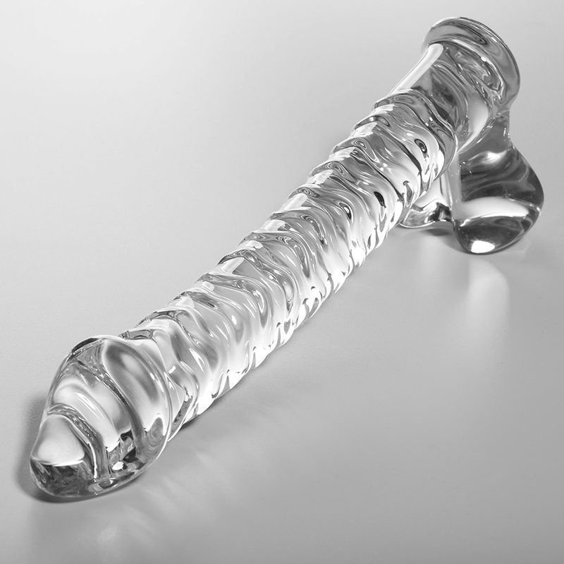 Nebula Series By Ibiza - Modelo 23 Dildo Cristal Transparente 21.5 Cm -O- 4 Cm 2 Nebula Series By Ibiza - Modelo 23 Dildo Cristal Transparente 21.5 Cm -O- 4 Cm - Imagen 2