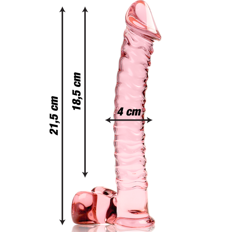 Nebula Series By Ibiza - Modelo 23 Dildo Cristal Transparente 21.5 Cm -O- 4 Cm 10 Nebula Series By Ibiza - Modelo 23 Dildo Cristal Transparente 21.5 Cm -O- 4 Cm - Imagen 10