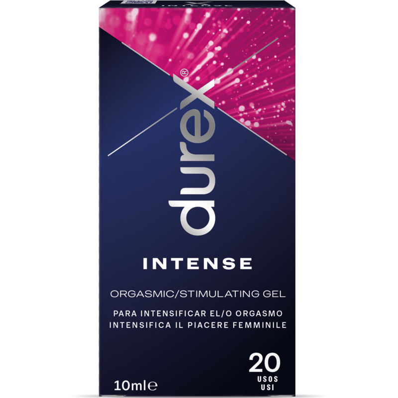 Durex - Gel Lubricante Intense Orgasmic 10Ml 1 Durex - Gel Lubricante Intense Orgasmic 10Ml