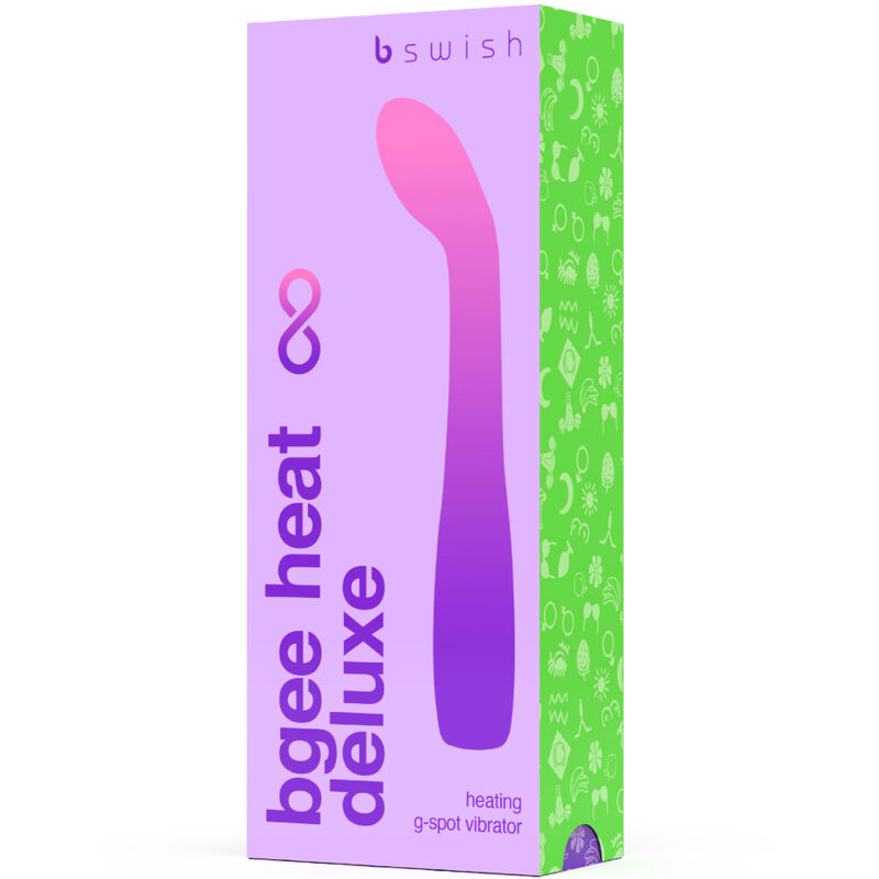 B Swish - Bgee Heat Infinite Deluxe Vibrador Recargable Silicona Lavanda 4 B Swish - Bgee Heat Infinite Deluxe Vibrador Recargable Silicona Lavanda - Imagen 4