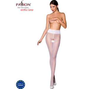 Passion - Tiopen 008 Medias Blanco 1/2 (30 Den)