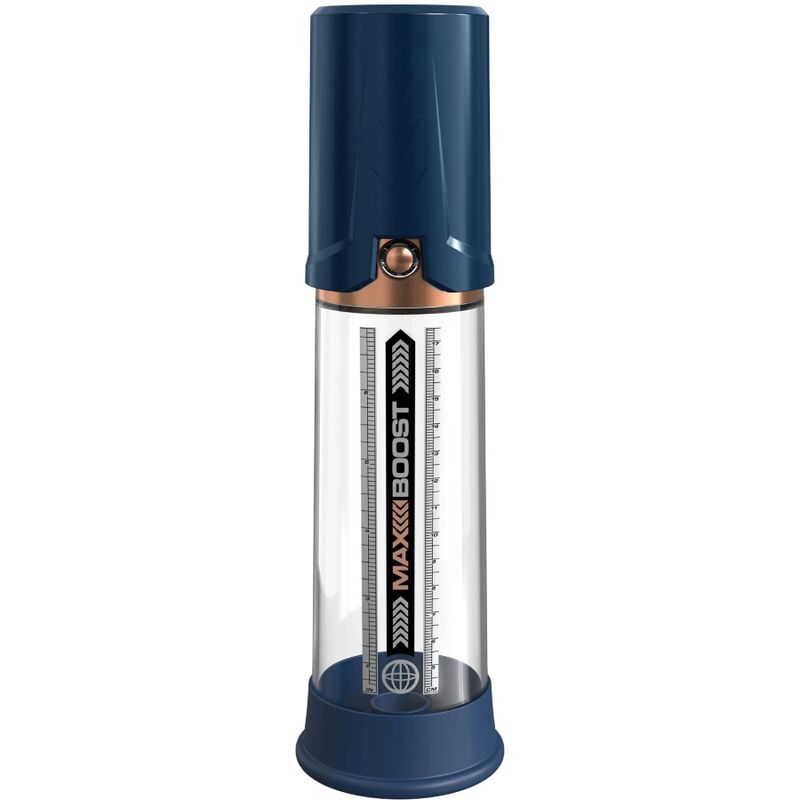 Pump Worx - Bomba De Ereccion Max Boost Azul 1 Pump Worx - Bomba De Ereccion Max Boost Azul