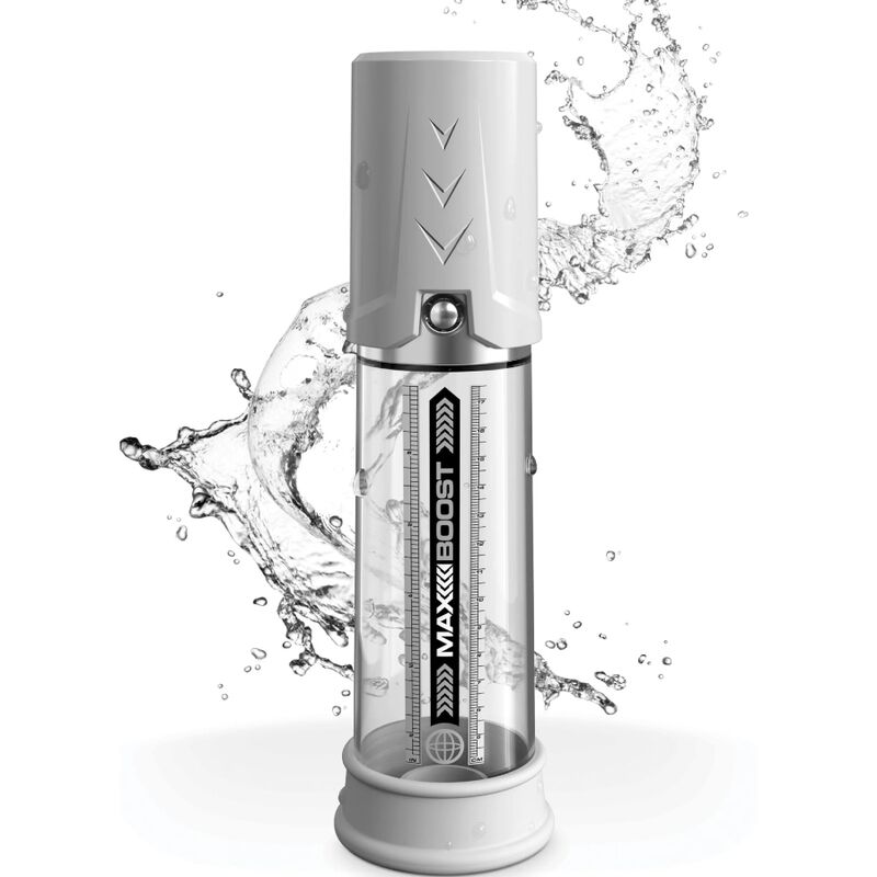 Pump Worx - Bomba De Ereccion Max Boost Blanco 4 Pump Worx - Bomba De Ereccion Max Boost Blanco - Imagen 4