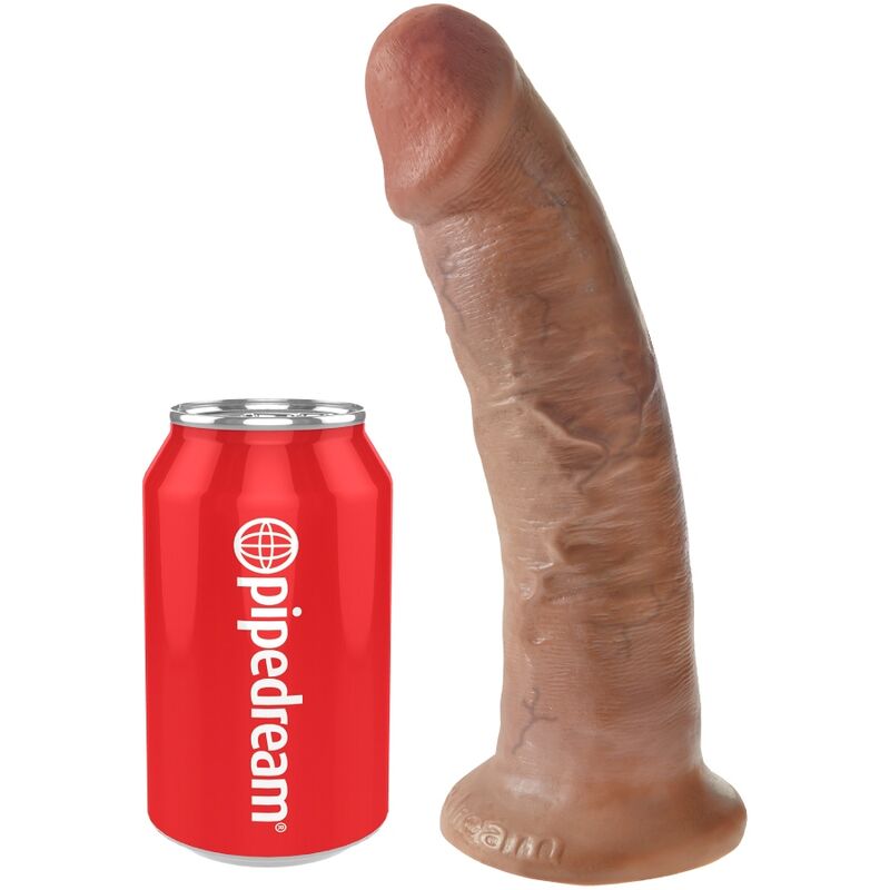 King Cock - Pene Realístico 21.7 Cm Caramelo 5 King Cock - Pene Realístico 21.7 Cm Caramelo - Imagen 5