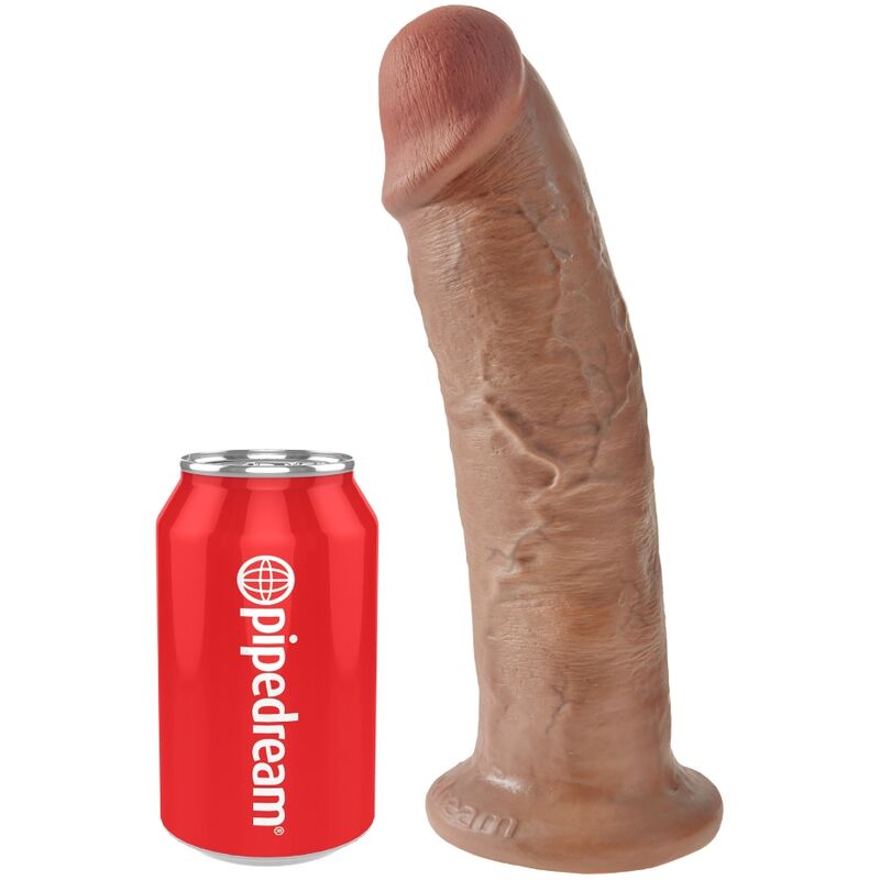 King Cock - Pene Realístico 24 Cm Caramelo 5 King Cock - Pene Realístico 24 Cm Caramelo - Imagen 5