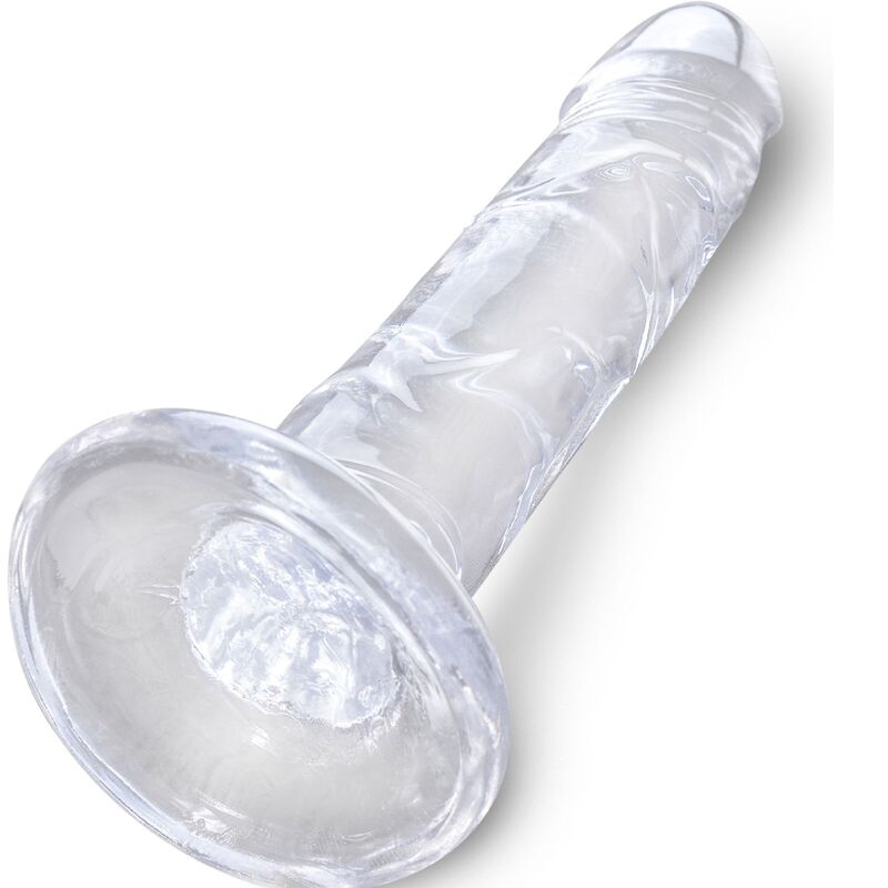 King Cock - Clear Pene Realístico 15.5 Cm Transparente 2 King Cock - Clear Pene Realístico 15.5 Cm Transparente - Imagen 2
